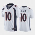 Mens Youth Denver Broncos #10 Jerry Jeudy 2020 Draft Jersey White