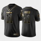 Men's Youth Oakland Raiders #11 Henry Ruggs Black Golden Jersey
