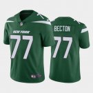 Men's Youth New York Jets #77 Mekhi Becton 2020 Draft Jersey green