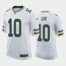 Mens Youth Green Bay Packers #10 Jordan Love 2020 Draft Jersey white