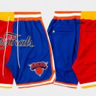 Men's Houston Rockets Split 1994 Finals Shorts - Red Royal