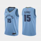 Men's #15 Memphis Grizzlies Brandon Clarke 2019-20 Statement Blue Jersey