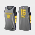 Men's #15 Memphis Grizzlies Brandon Clarke 2019-20 City Gray Jersey