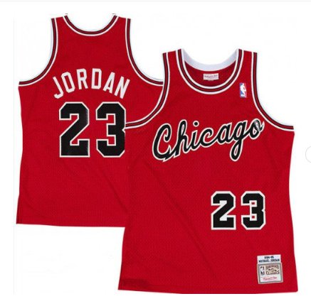 Men / Youth Michael Jordan Bulls jersey red