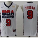 Men's Michael Jordan 1992 Dream Team USA No. 9 jersey white