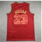 Men Michael Jordan Bulls hardwood classics jersey red