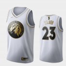 Men's Minnesota Timberwolves Jarrett Culver White Golden Jersey