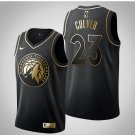 Minnesota Timberwolves Jarrett Culver Black Golden Jersey