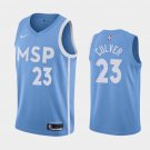 Mens Minnesota Timberwolves #23 Jarrett Culver City Jersey