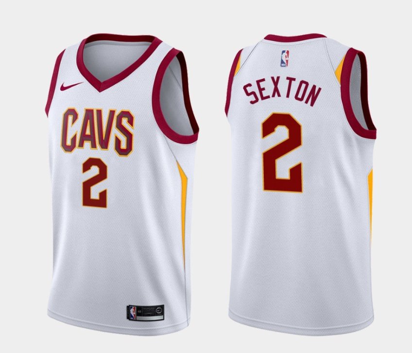Men's / Youth Collin Sexton Cavaliers association edition jersey white