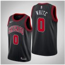 Men's / Youth Chicago Bulls #0 Coby White Jersey pinstripe