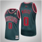 Men's Chicago Bulls #0 Coby White Hardwood classic Jersey green