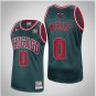 Men's Chicago Bulls #0 Coby White Hardwood classic Jersey green