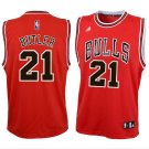 Men's Jimmy Butler Chicago Bulls throwback retro jersey red