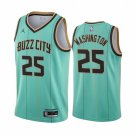 Men's Charlotte Hornets #25 P.J. Washington 2021 City Jersey Green
