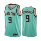 Men's Charlotte Hornets Willy Hernangomez 2021 City Jersey Green