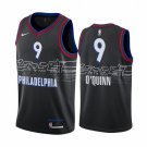 Men's Kyle O'Quinn Philadelphia 76ers 2021 City Edition Jersey Black
