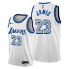 Men's / Youth Lebron James Los Angeles Lakers 2021 city jersey white