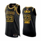 Men's Lebron James Lakers finals champion fmvp city jersey black