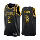 Men / Youth Anthony Davis Lakers finals champion jersey black