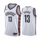 Men's Brooklyn Nets #13 James Harden 2021 City Edition Jersey - White