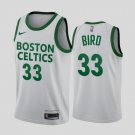 2021 Men's & Youth Larry Bird Boston Celtics City Edition Jersey White