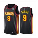 Men's Rajon Rondo Atlanta Hawks statement jersey black