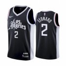 Mens & Youth Clippers #2 Kawhi Leonard 2021 City Jersey black