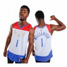 Men's / Youth New Orleans Pelicans #1 Zion Williamson 2021 City Edition Jersey White
