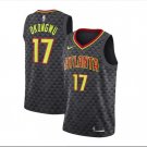 Men's Youth Onyeka Okongwu atlanta hawks 17 icon jersey black