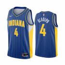 2021 Men & Youth Indiana Pacers #4 Victor Oladipo City Jersey Blue