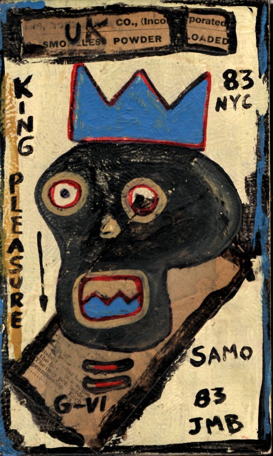 JEAN-MICHEL BASQUIAT 84 PAINTING SOUVENIR SUBWAY ART POSTCARD COLLECTION