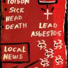 JMB SIGNED - SAMO ASBESTOS - Painting Signed on Reverse.