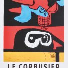1963 Plate Le Corbusier Lithograph Print