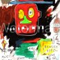 Jean-Michel Basquiat NYC ( BOWERY HOTEL ) Chromolithograph Print.Embossed Stamp