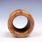 Old Nephrite Jade Crafted Thumb Ring w/ Ancient Characters