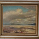 Vintage Original Massachusetts Oil Painting Signed. Exhibited 1968.