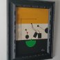 Vintage Abstract Painting Signed Vp (Pasmore)