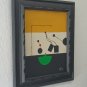 Vintage Abstract Painting Signed Vp (Pasmore)