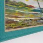 Indian River - Signed Oil Painting on tick cardboard.