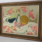Vintage Laid table Oil Painting on Artist Board.