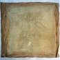 Vintage Abstract Canvas Signed  Tapies , Mid Century