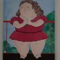 XX Large Huge Painting in Canvas - Botero Large Painting