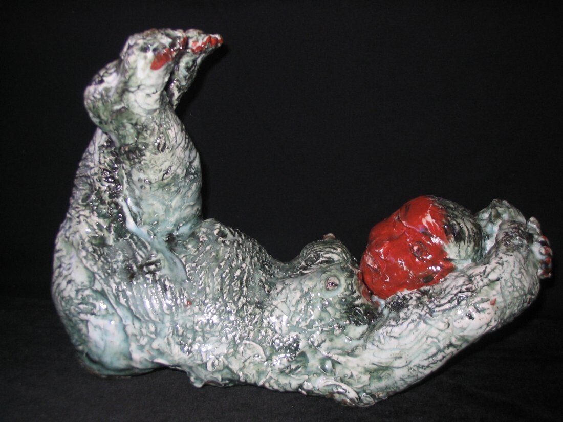 Purple Lola Collection Sculpture by Lois Herrick Collection