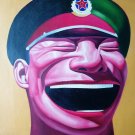 Oil Painting Figure on Canvas. Approx Canvas