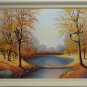 MCM SCHNEIDER LANDSCAPE IMPRESSIONISM PAINTING  ON BOARD