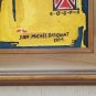 Jean-Michel Basquiat 1984 - NYC  SAMO SELF PRTRAIT  Painting Framed.