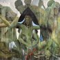 20th Century  Museum Expressionist Figurative Oil Painting on Canvas