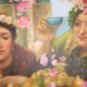 XX Large Realism Lady Figures, Framed Painting