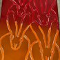 Hunt Slonem (American/Louisiana, b. 1951) , "Untitled (8 Red Bunnies)